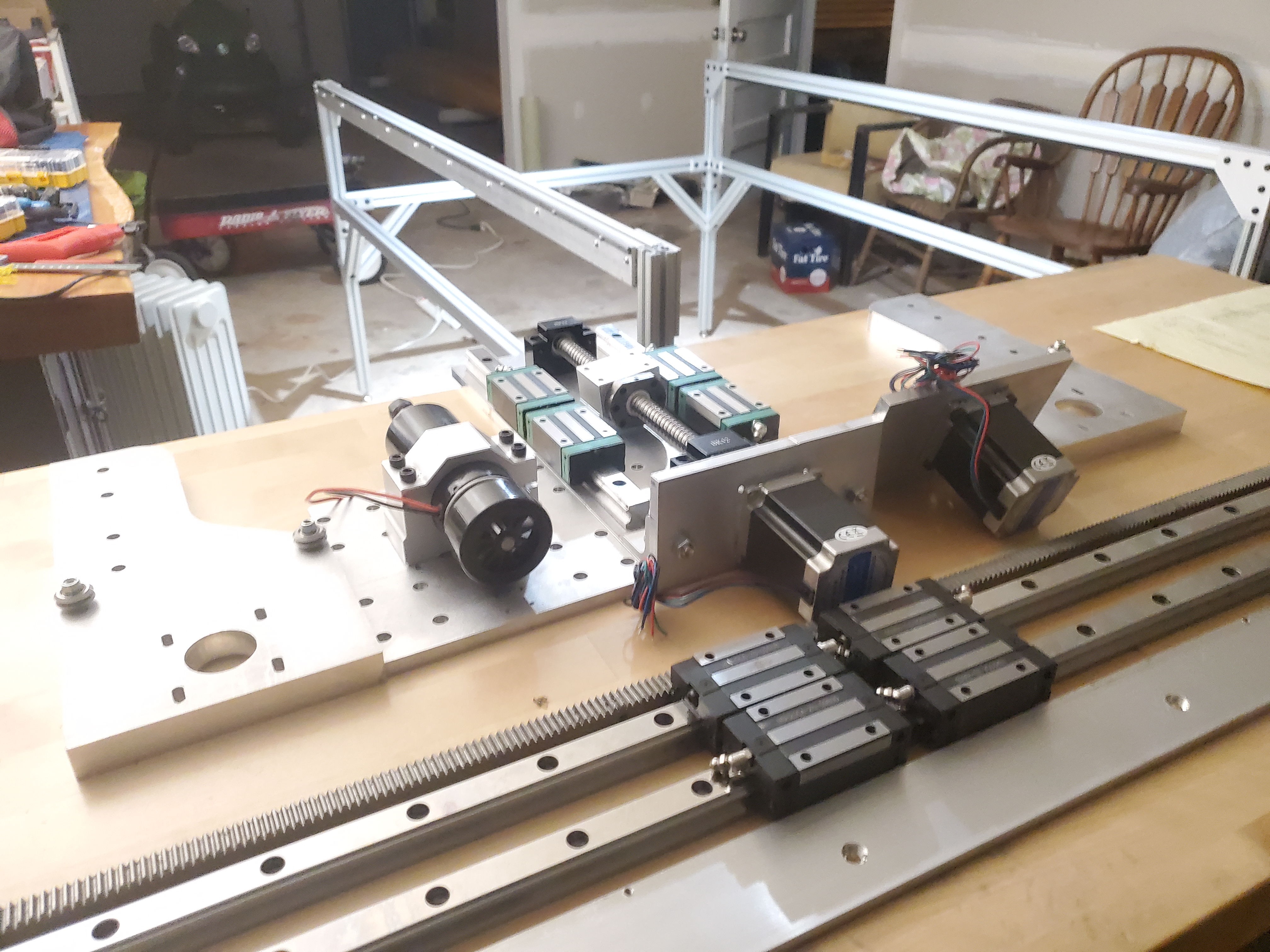 First shipment of components for the MVP.